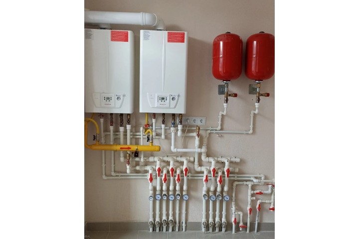 Установка газовых котлов