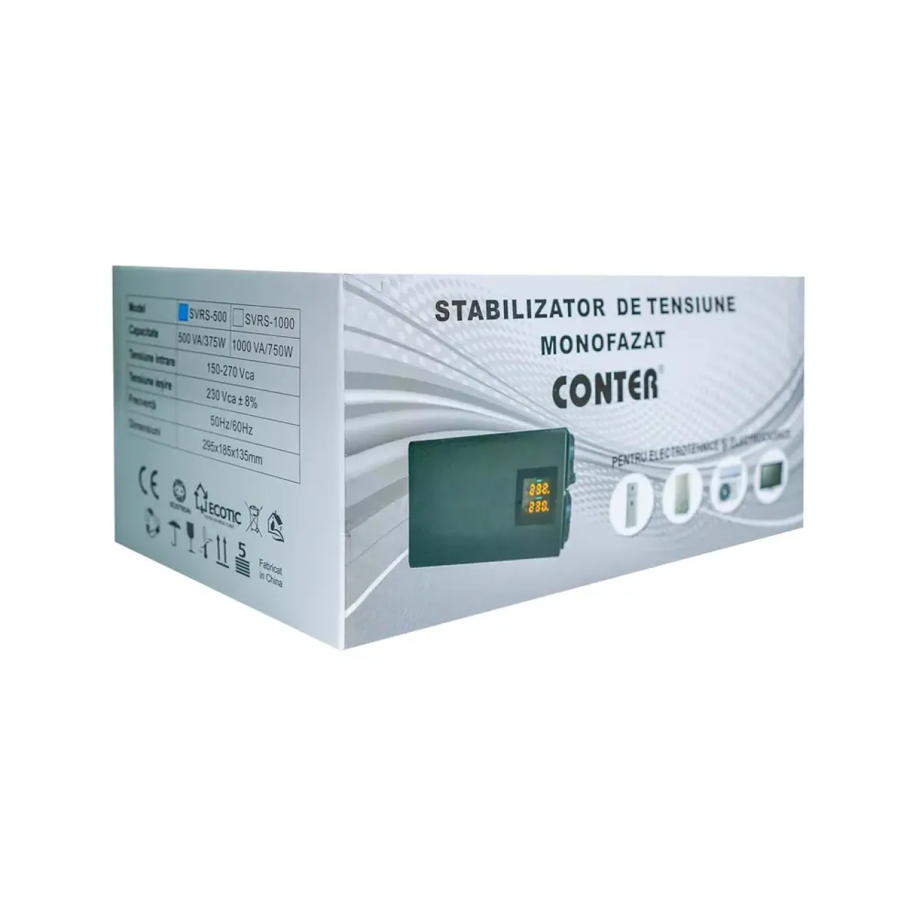 Stabilizator Conter SVRS - 500VA slim