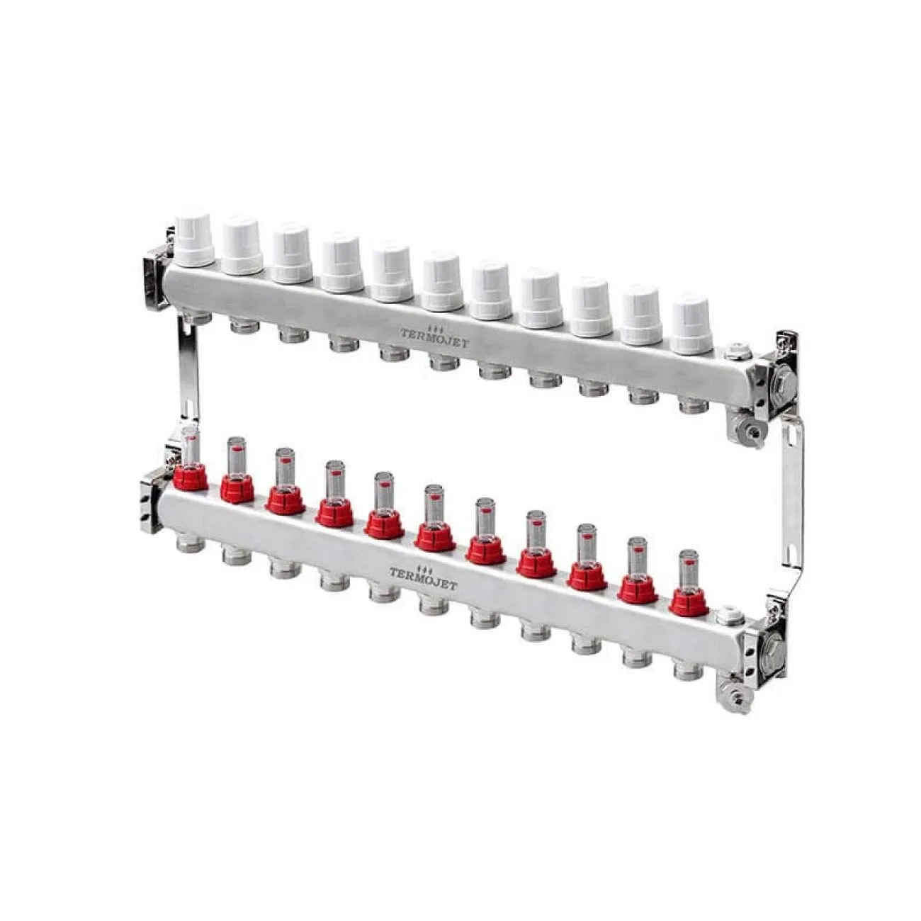 Set distribuitor inox 11 cai cu debitmetru TJ-W-11