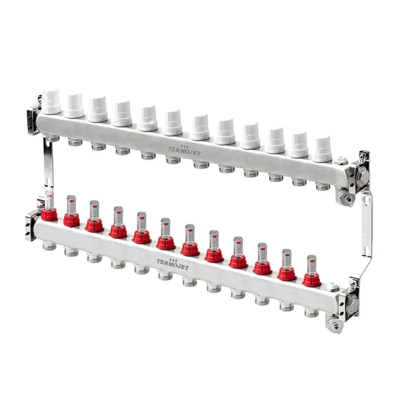 Set distribuitor inox 15 cai cu debitmetru TJ-W-15