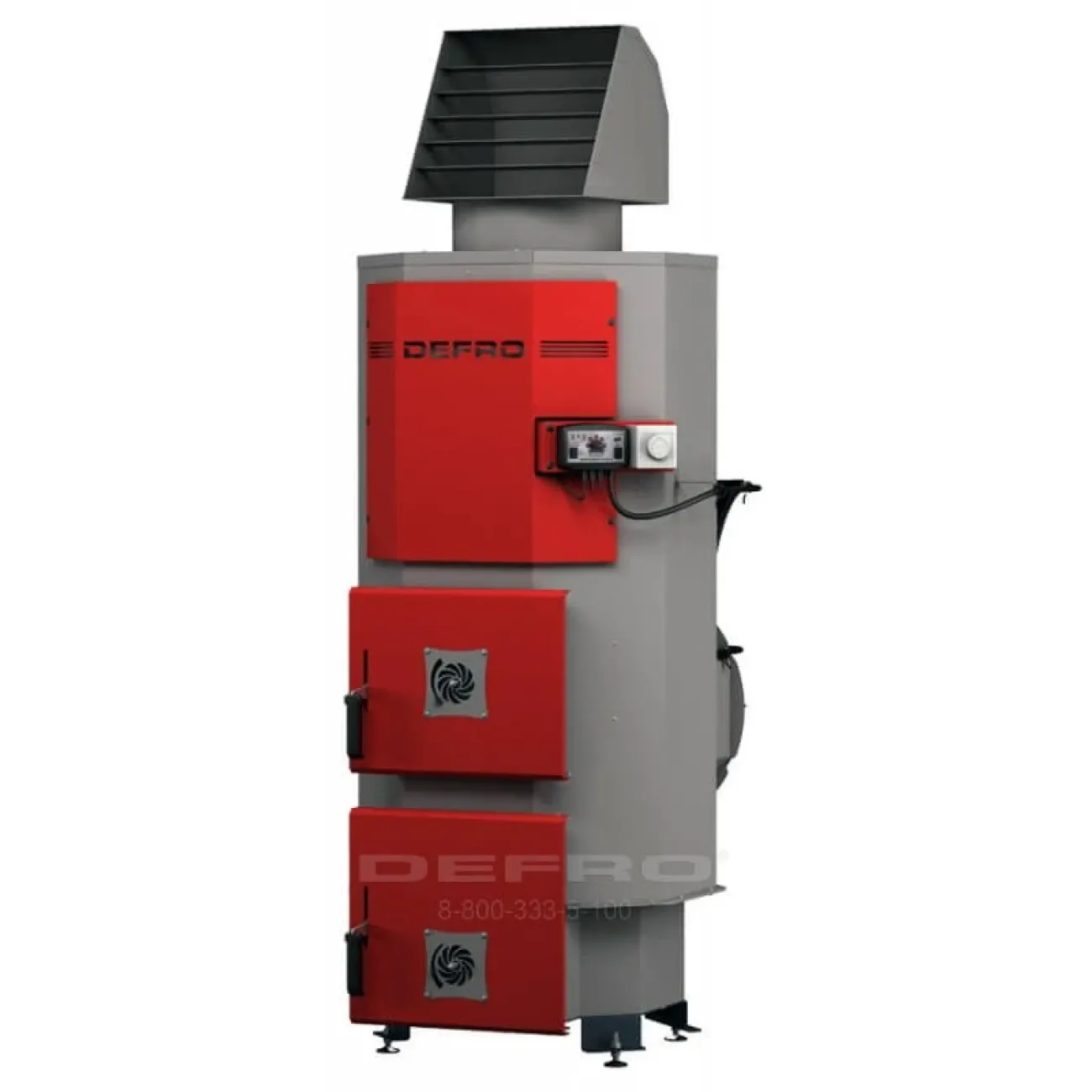 Cazan pe combustibil solid Defro NP AIR 35 kW