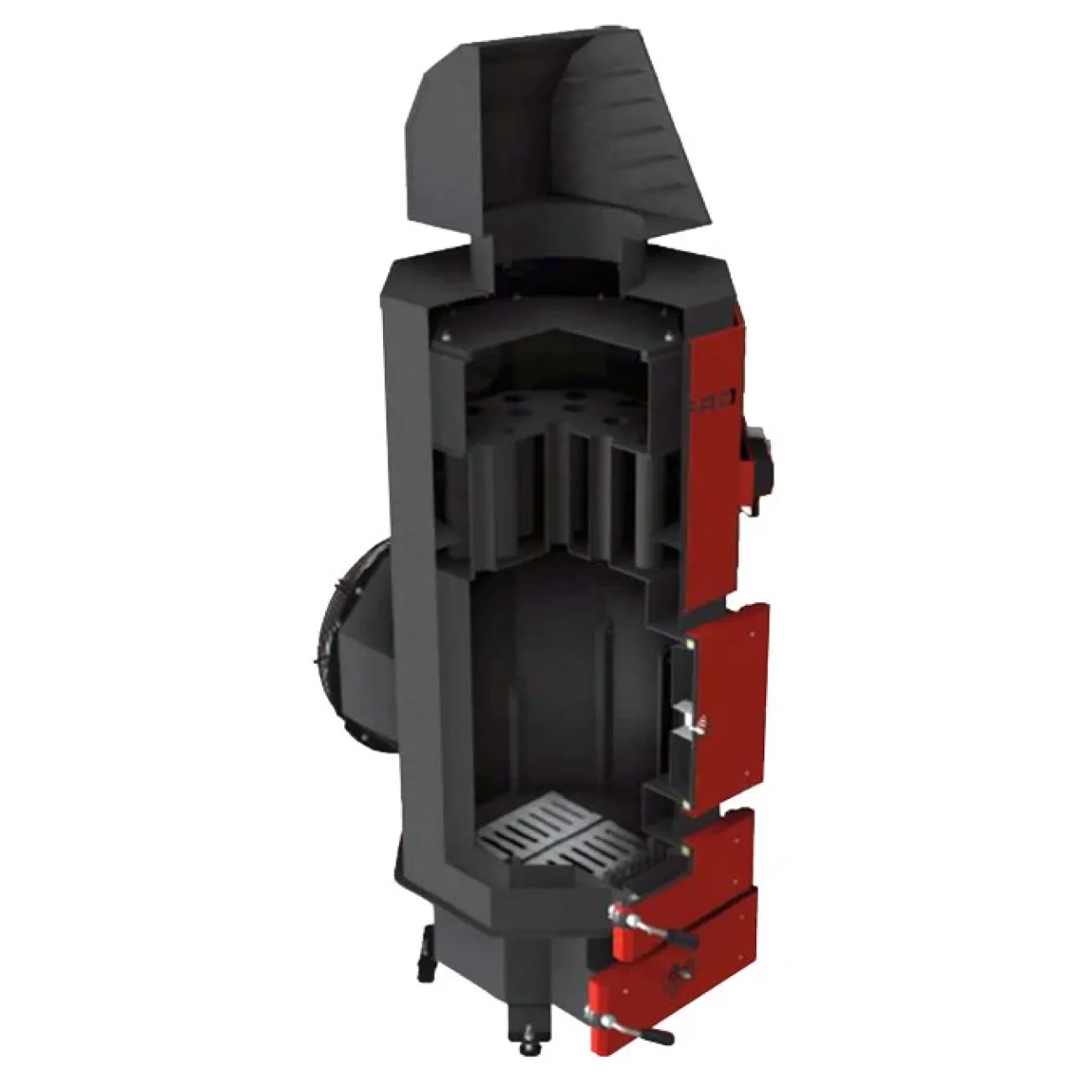 Cazan pe combustibil solid Defro NP AIR 70 kW