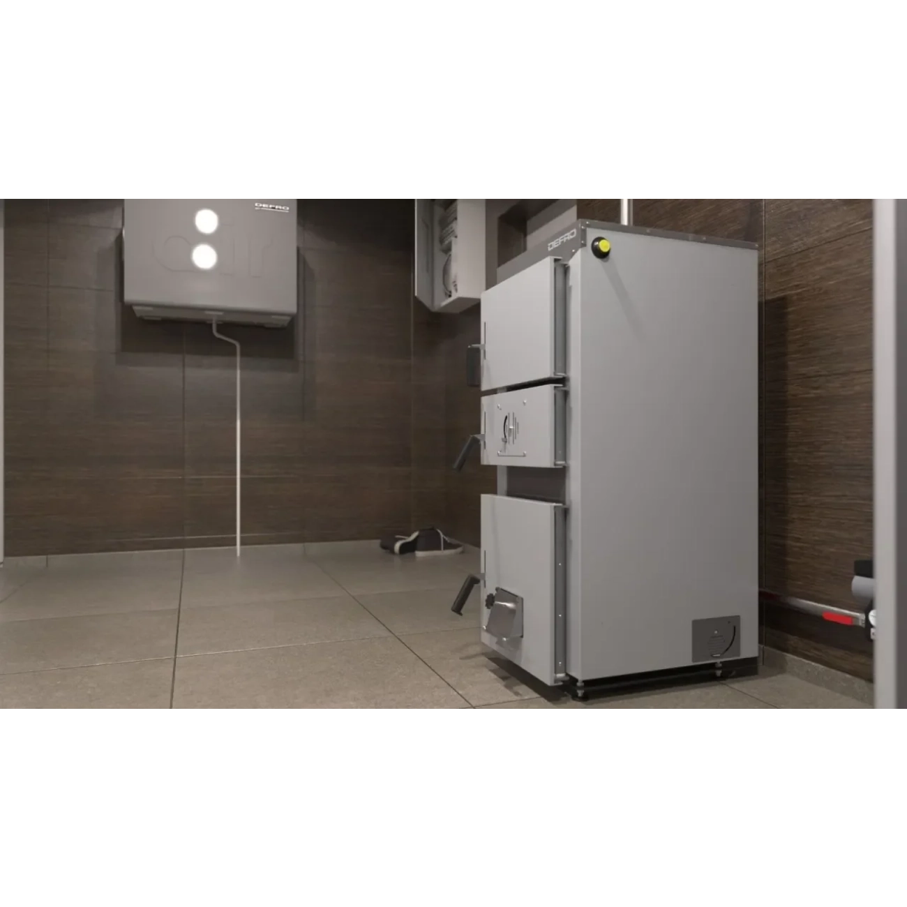 Cazan pe combustibil solid Defro OPTIMA KOMFORT EKO 14 kW