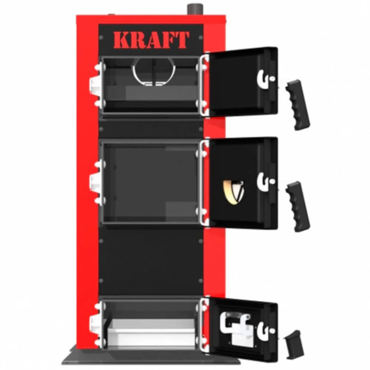 Твердотопливный котел Kraft E New 24 кВт