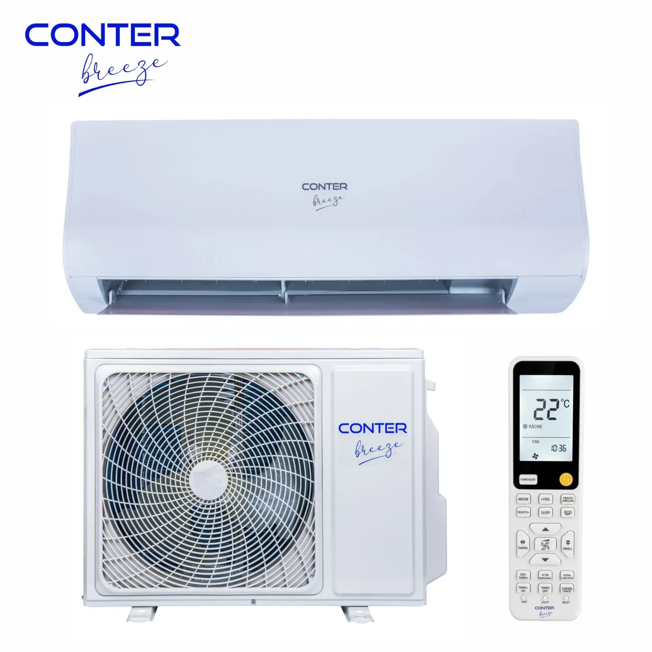 Climatizator Conter Breeze 24INV-H1 ECO cu Wi-Fi - 24000 BTU