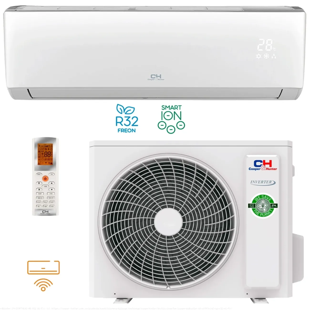 Climatizator Cooper&Hunter Arctic Inverter CH-S09FTXLA2-NG - 9000 BTU