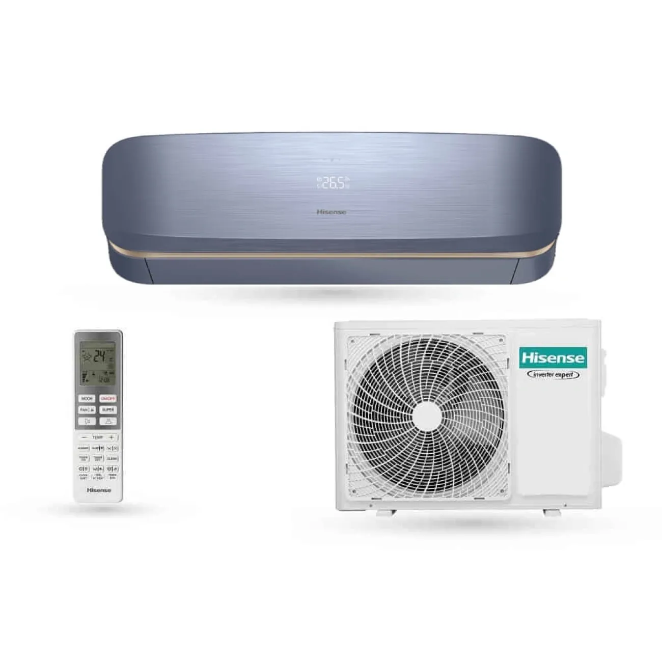 Climatizator Hisense Fresh Air Blue QJ25XJ3AG/EW Inverter - 9000 BTU
