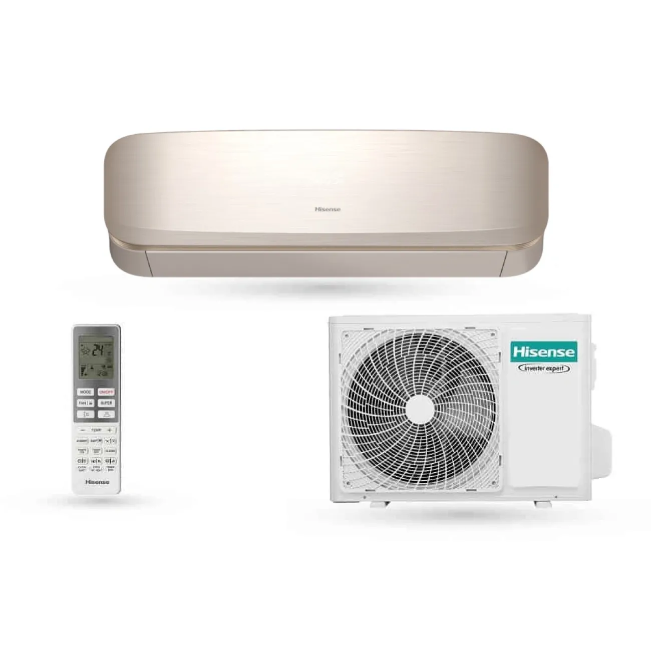 Climatizator Hisense Fresh Air Gold  QJ35XJ3AG/EW Inverter - 12000 BTU