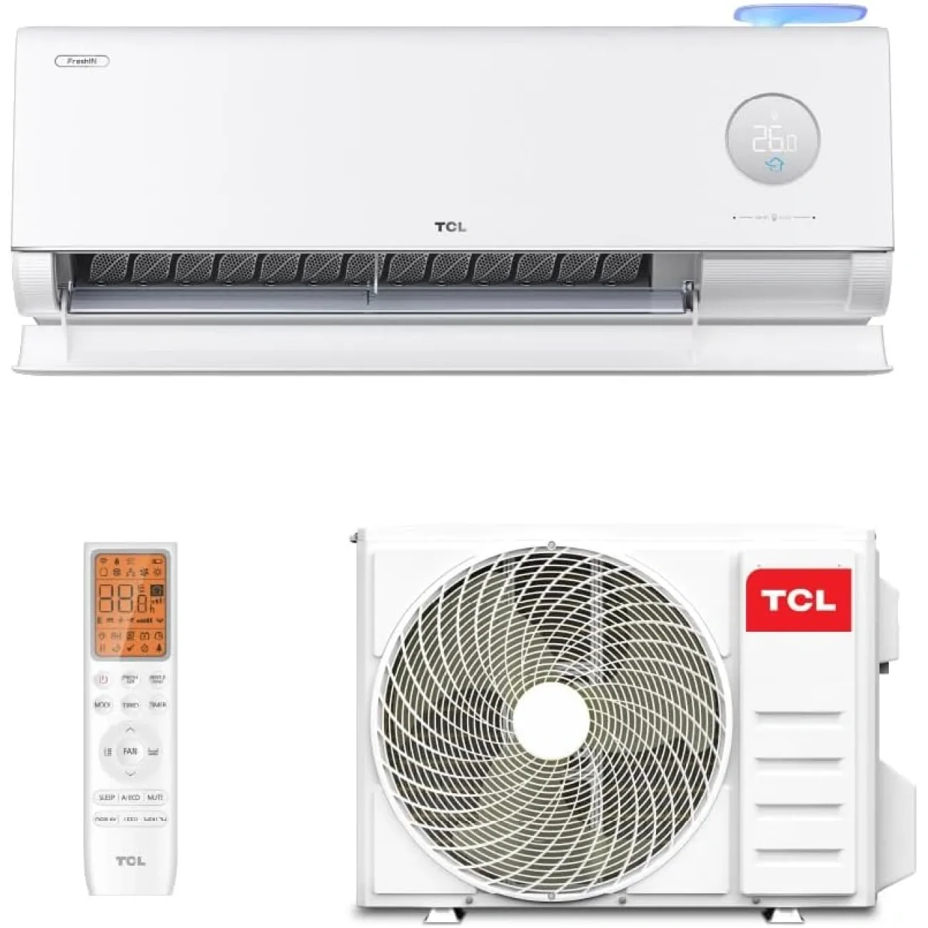 Climatizator TCL FreshIN 2.0 9000 BTU TAC-09CHSD/FBI