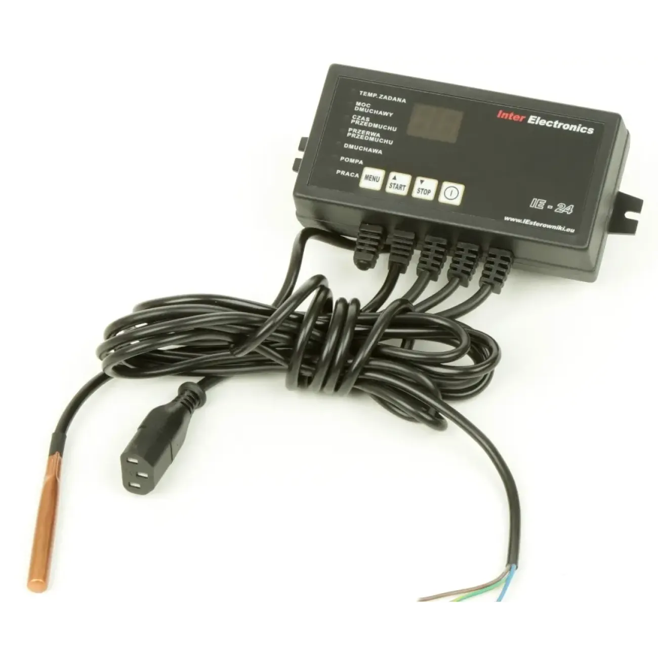 Автоматика для твердотопливного котла Inter Electronics IE-24n