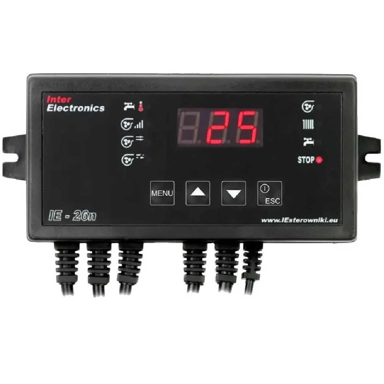 Автоматика для твердотопливного котла Inter Electronics IE-26nz