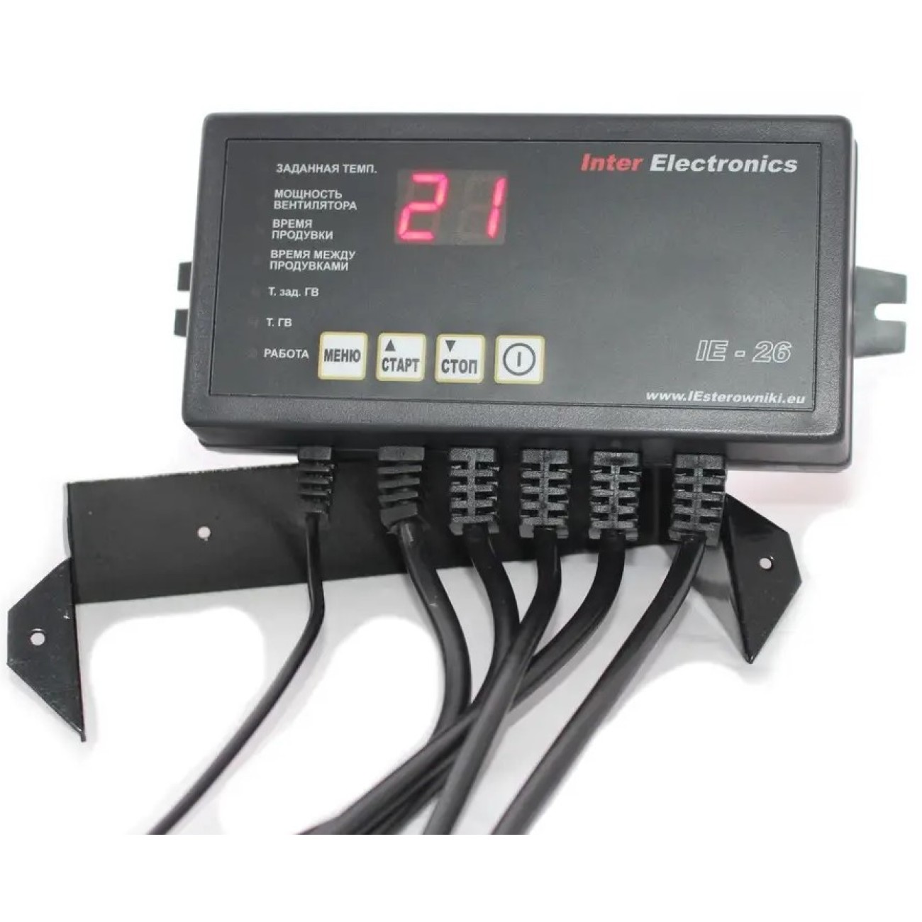 Автоматика для твердотопливного котла Inter Electronics IE-24n