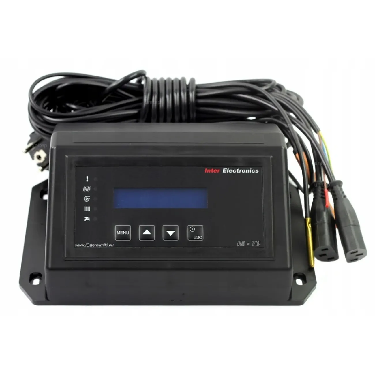 Автоматика для твердотопливного котла Inter Electronics IE-72v2 PID T2 