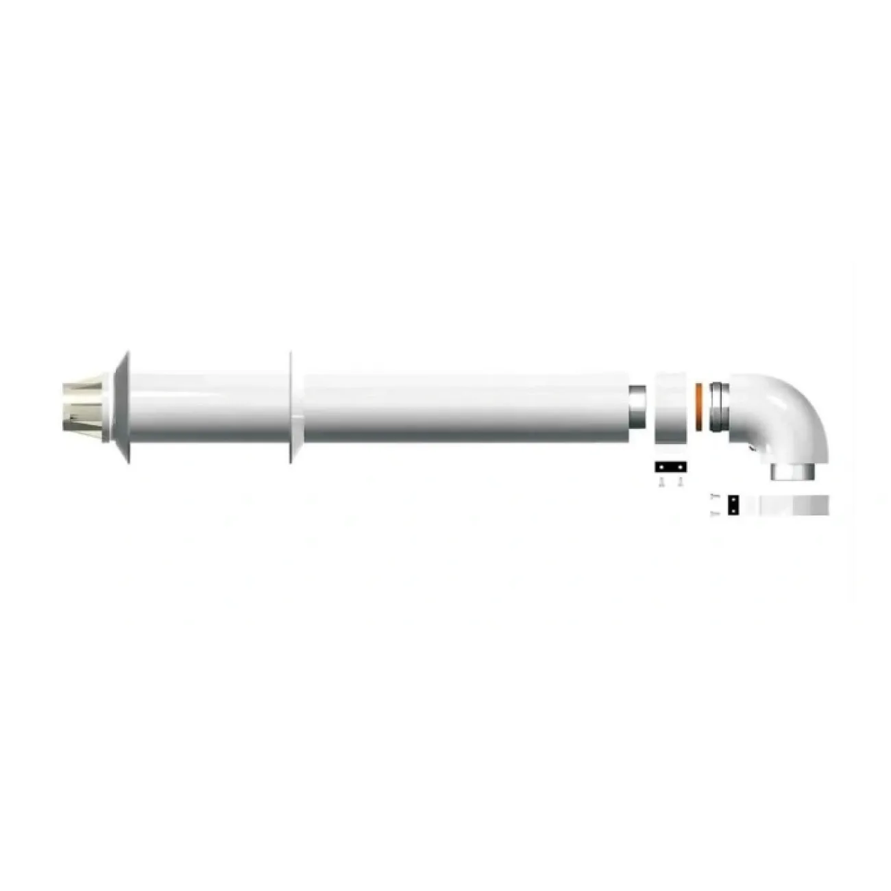 Коаксиальный дымоход Ariston 60/100 обычного котла