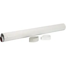 Prelungire coaxială pentru coș convențional d.100/60 mm, l 1000 mm