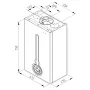 Cazan pe gaz Radiant RSR 24 kW (f/cos)