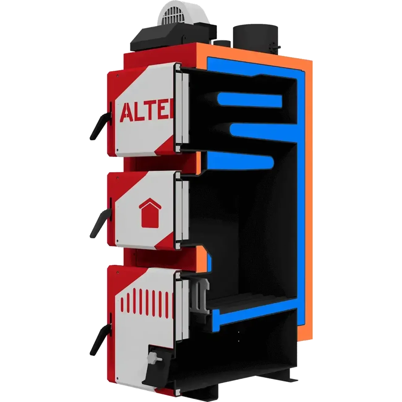 Cazan combustibil solid Altep Classic Plus 12 kW
