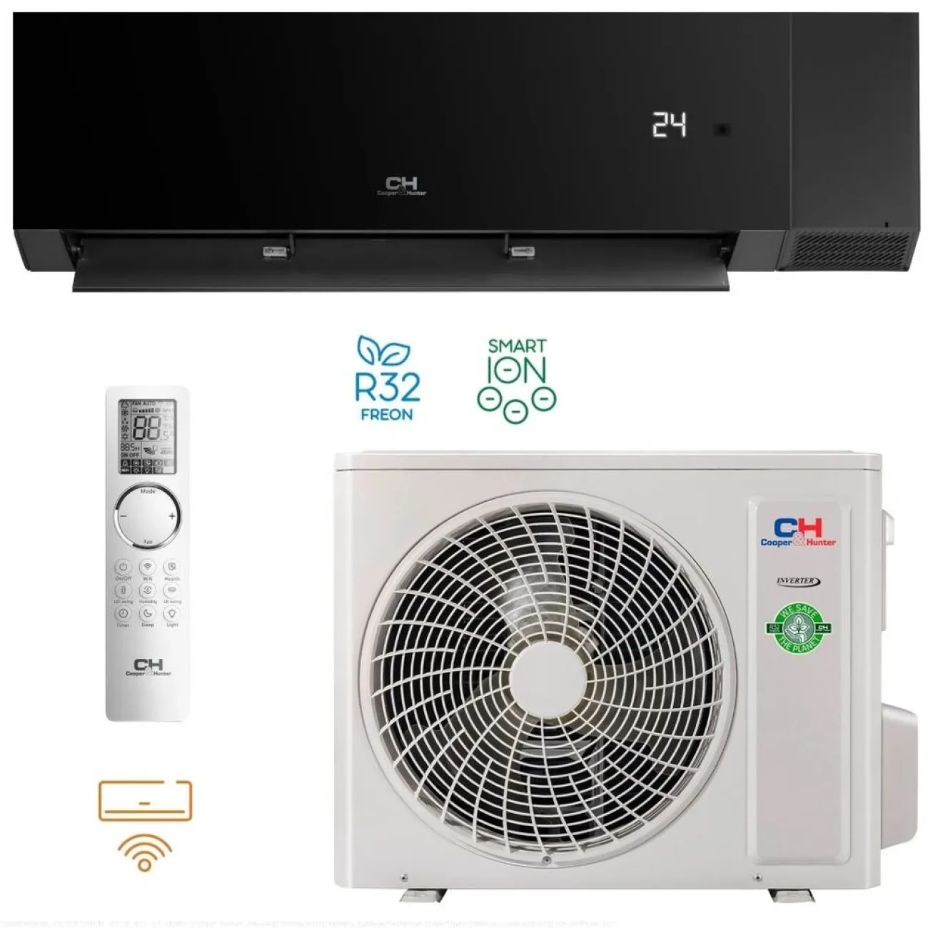 Кондиционер Cooper&Hunter Nature CH-S09FTXAN Black – 9000 BTU