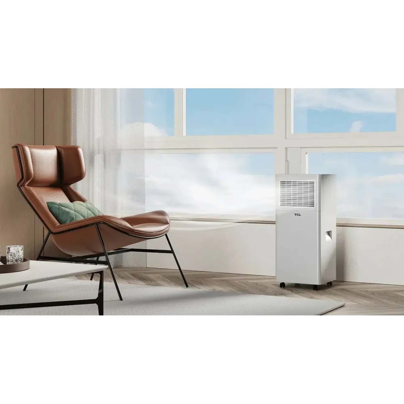 Climatizator mobil TCL 9000 BTU TAC(P)-09F4CSWO Alb