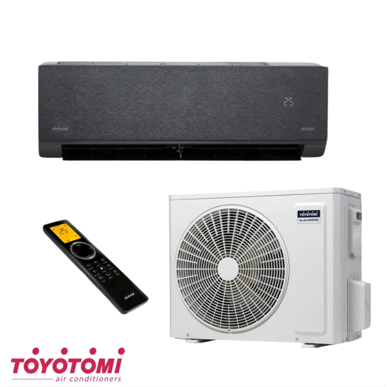 Climatizator Toyotomi Gosai 24000 BTU GTN/GTG-24CMB Negru