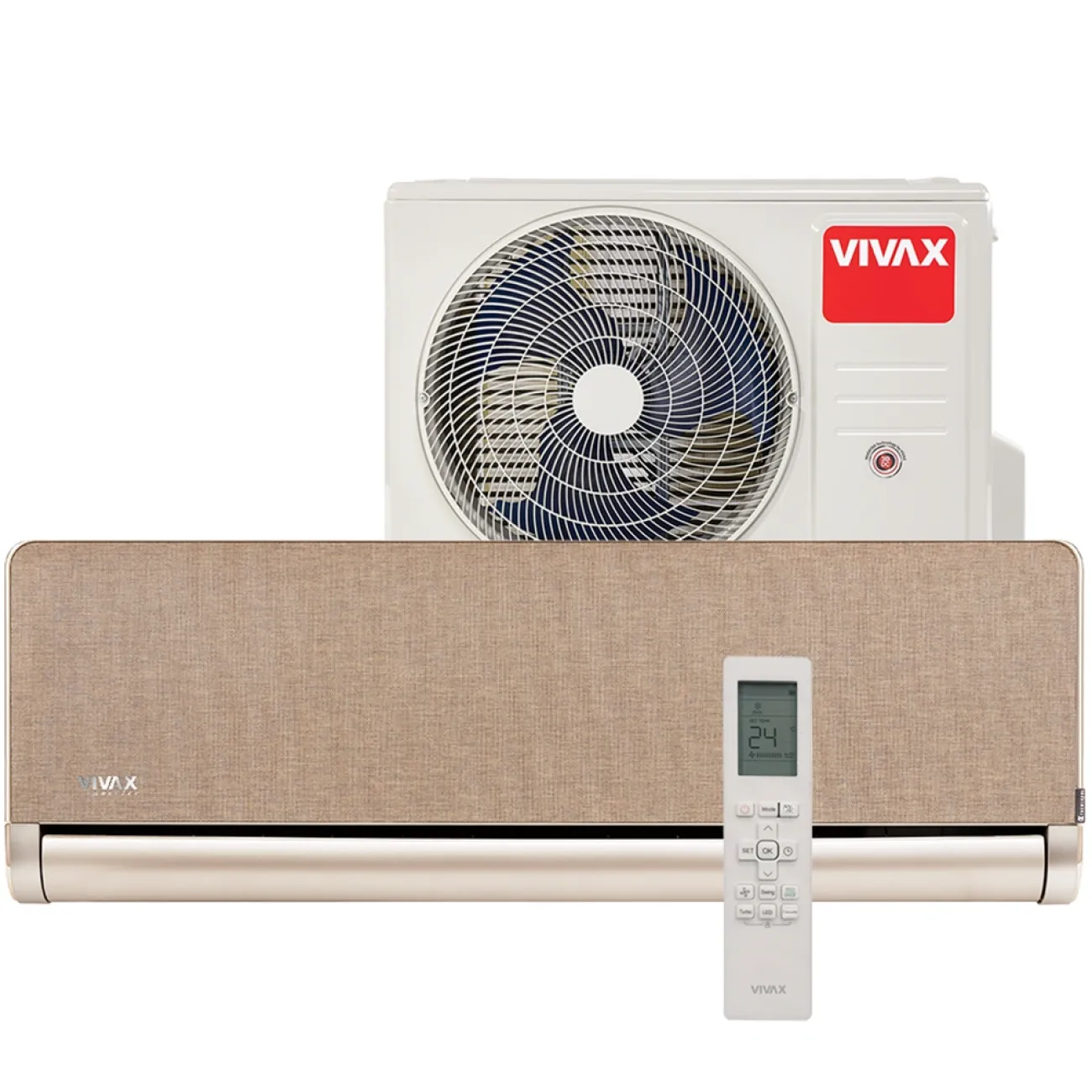 Кондиционер VIVAX H-Design 18000 BTU ACP-18CH50AEHI+ Золотой