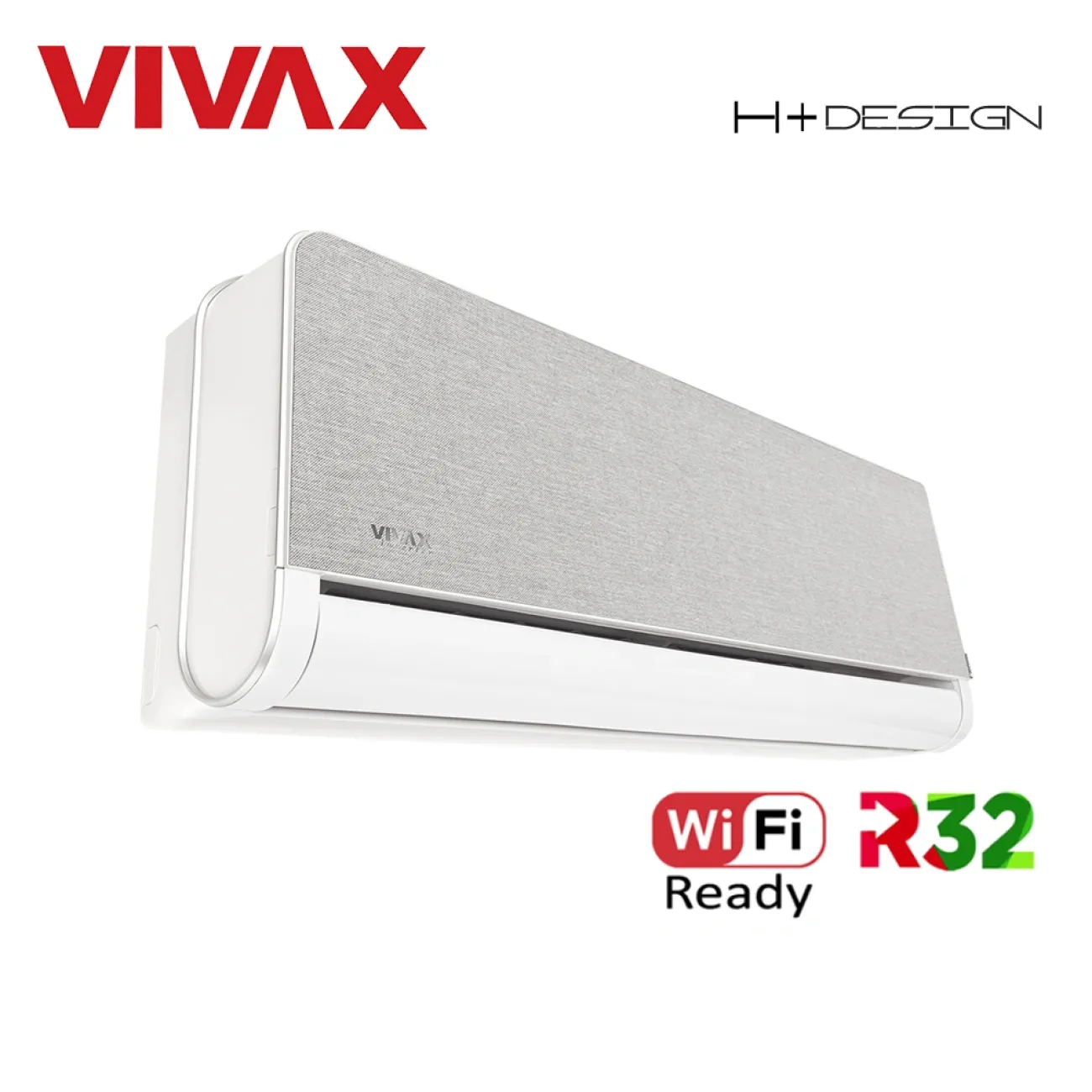 Кондиционер VIVAX H-Design 12000 BTU ACP-12CH35AEHI+ Серебристый