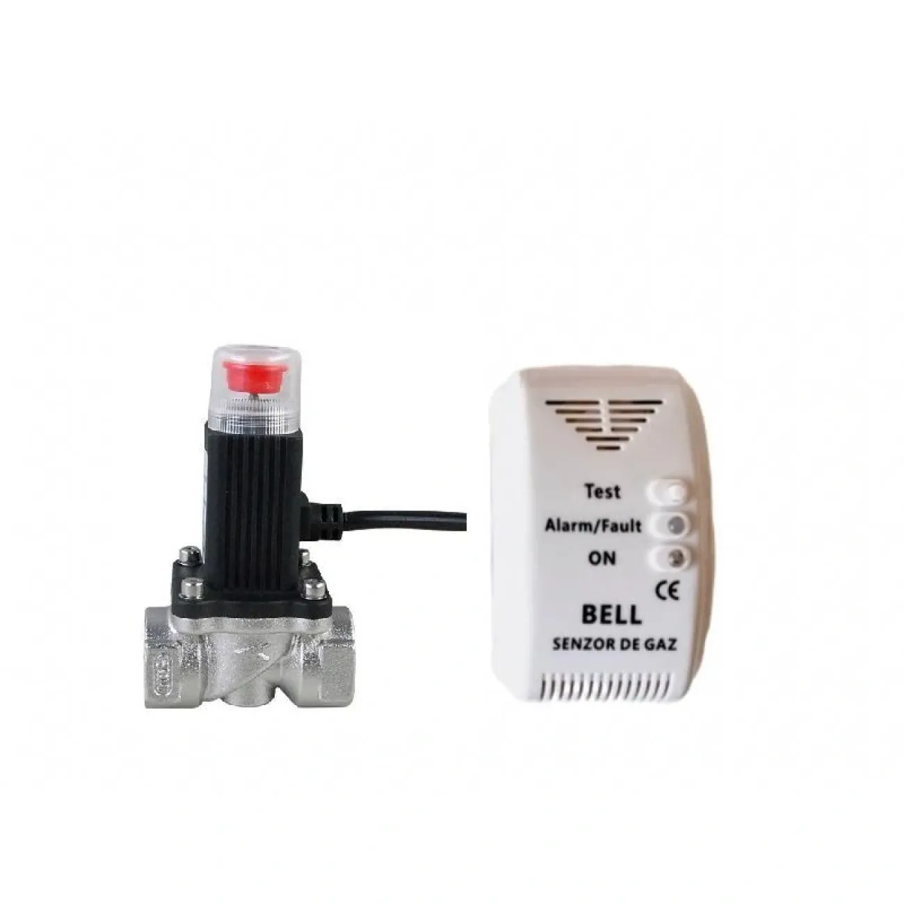 Датчик газа + комплект клапанов 3/4 BELL ADC (алюминиевый)