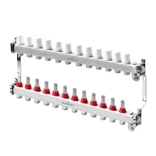 Set distribuitor inox 12 cai cu debitmetru TJ-W-12