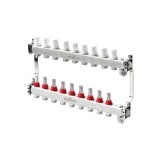 Set distribuitor inox 9 cai cu debitmetru TJ-W-09