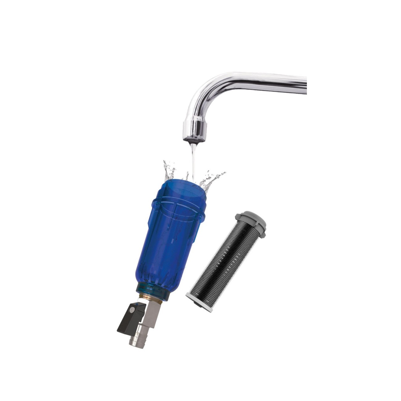 Filtru antimagnetita 3/4 cu purjare, 11000 Gauss