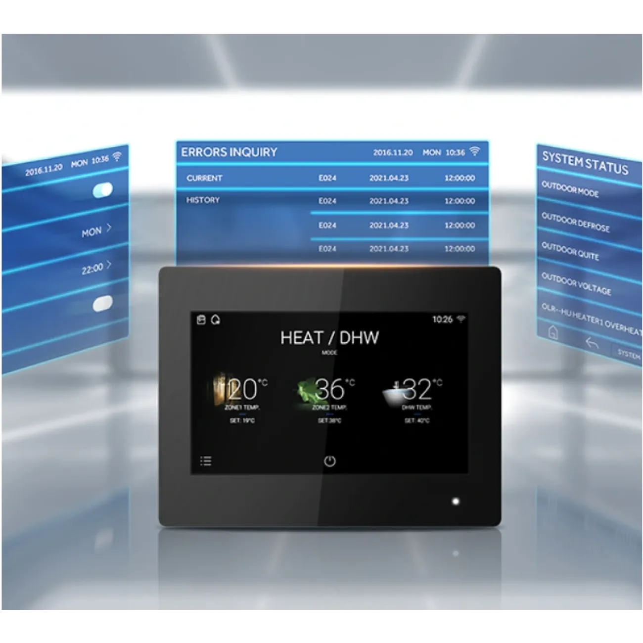 Тепловой насос сплит-система Haier Super Aqua 4 кВт, воздух-вода