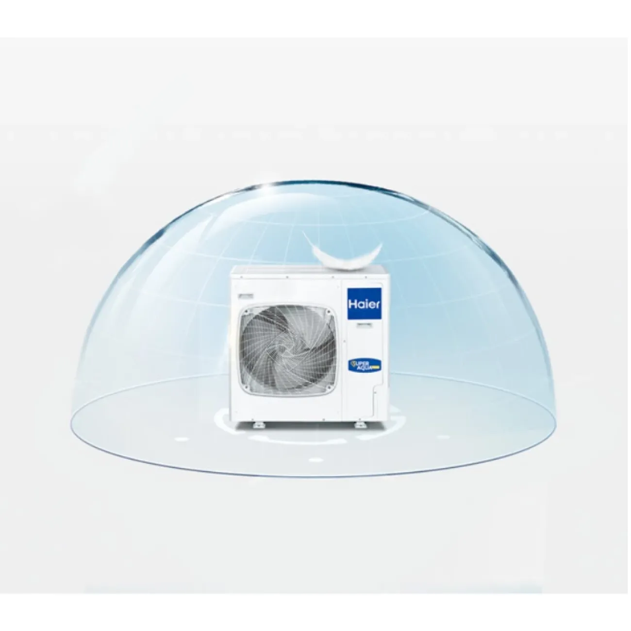 Тепловой насос сплит-система Haier Super Aqua 4 кВт, воздух-вода