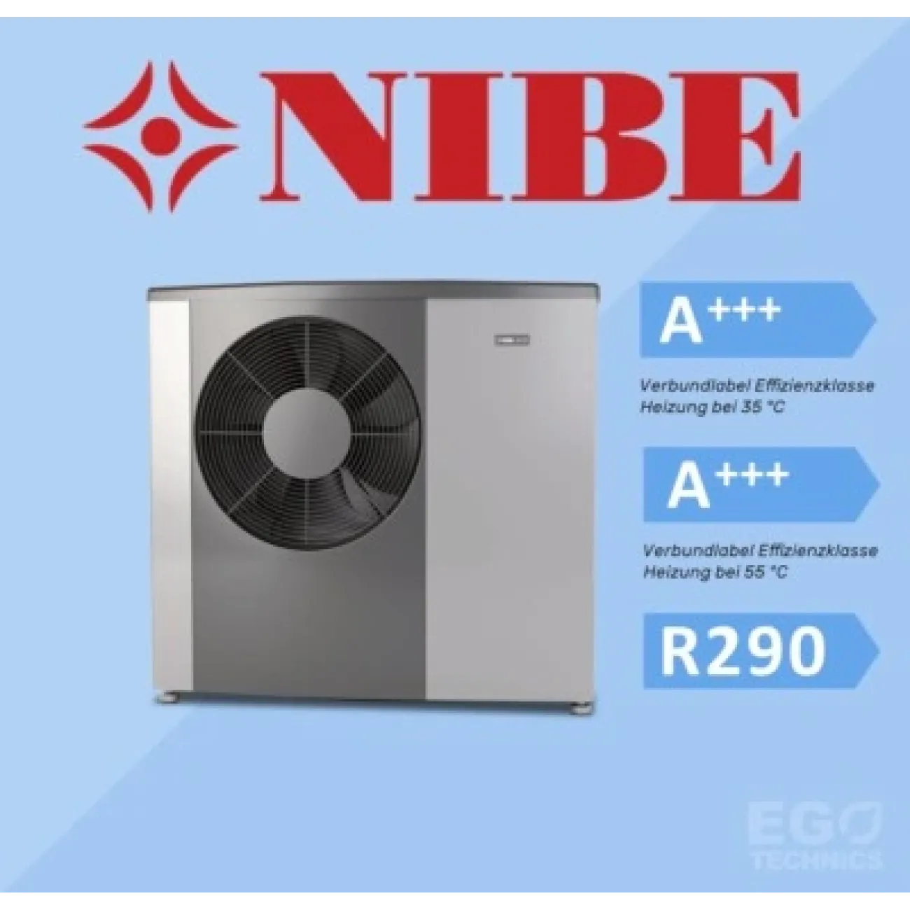 Товой насос воздух/вода NIBE F2120 -16 кВт