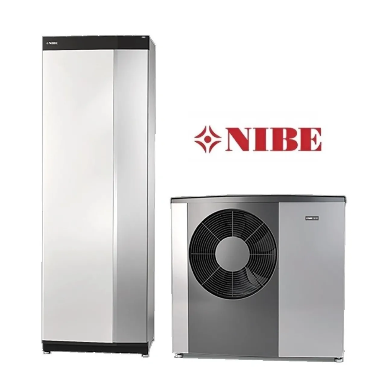 Товой насос воздух/вода NIBE F2120 - 16 кВт со встроенным бойлер