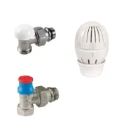 Set robineti GIACOMINI cu cap termostatat 1/2