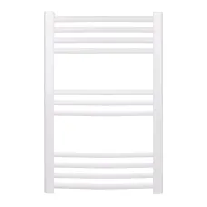 Uscător din oțel curbat 500x800 alb