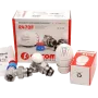 Set robineti GIACOMINI cu cap termostatat 1/2